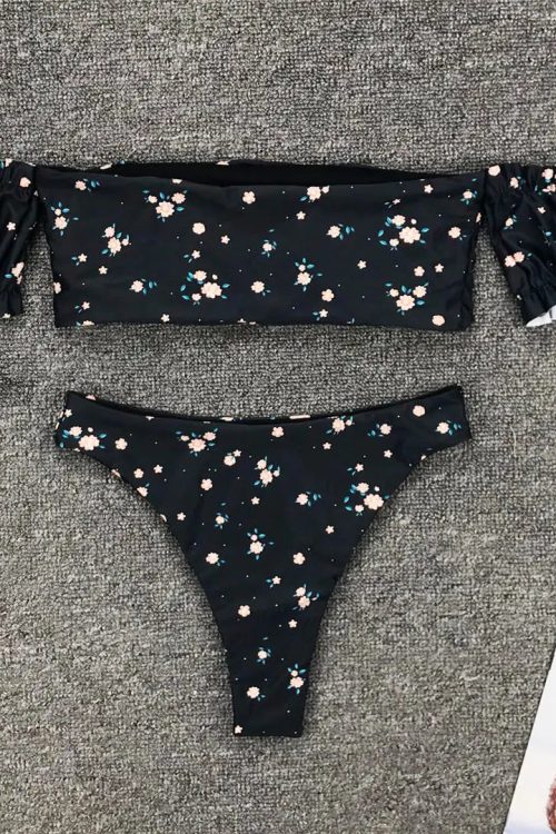 Off-Shoulder Bikini Set