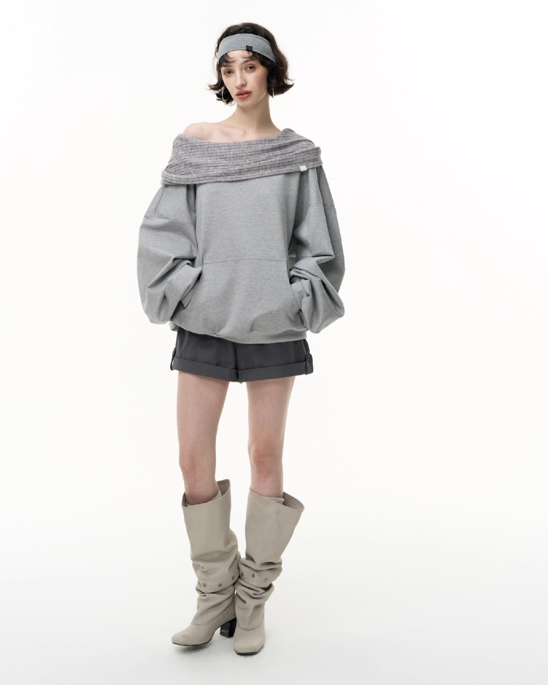 Off Shoulder Massive Sleeve Top Off Shoulder Massive Sleeve Top