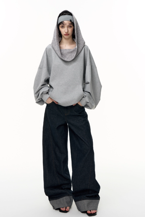 Off Shoulder Massive Sleeve Top