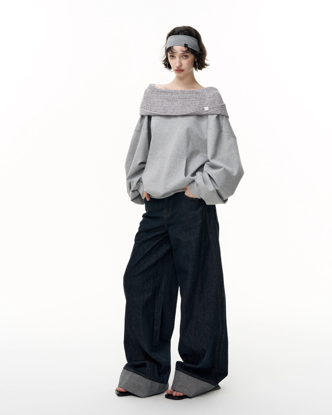 Off Shoulder Massive Sleeve Top Off Shoulder Massive Sleeve Top