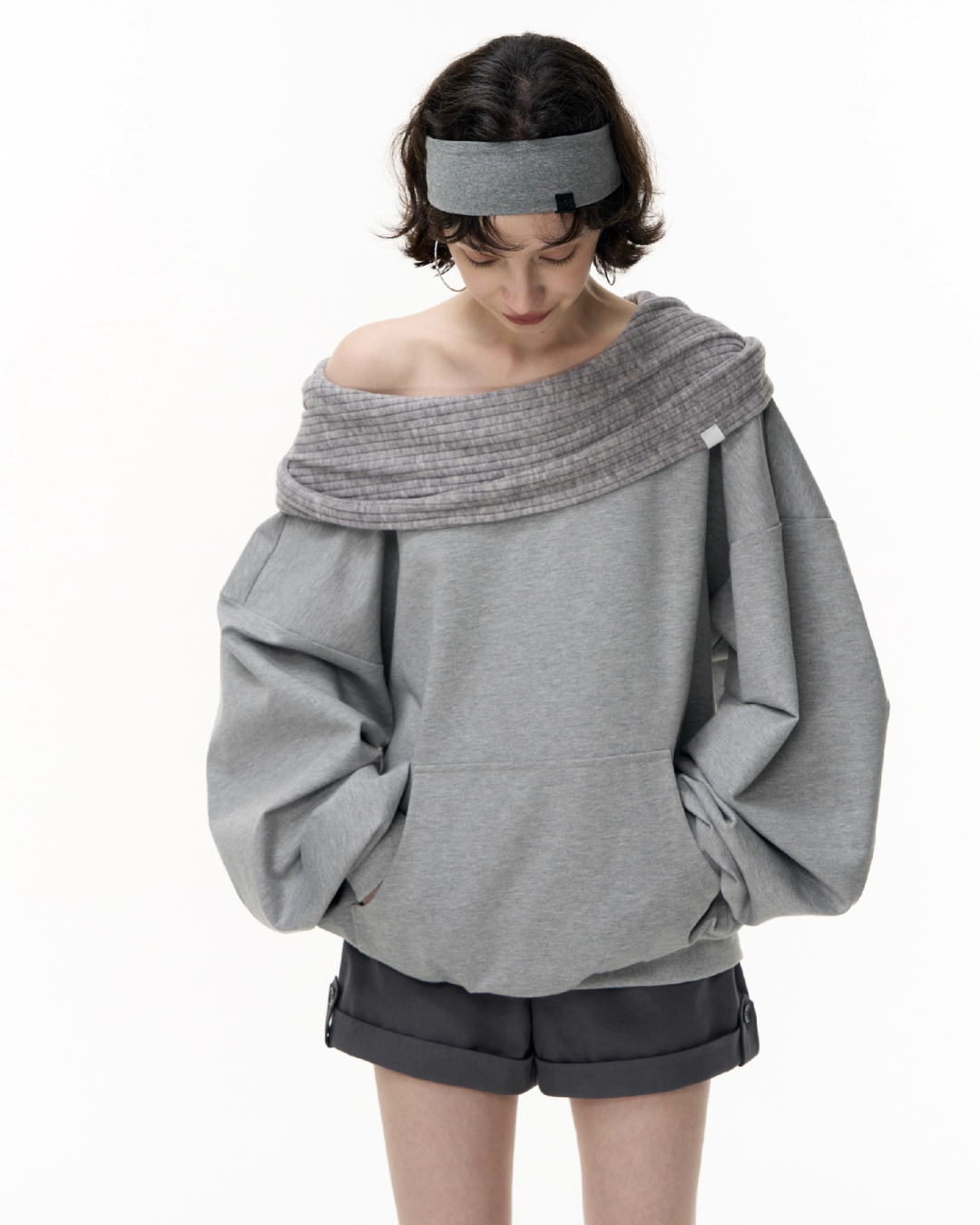 Off Shoulder Massive Sleeve Top Off Shoulder Massive Sleeve Top