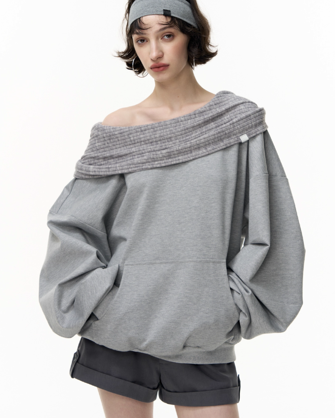Off Shoulder Massive Sleeve Top Off Shoulder Massive Sleeve Top
