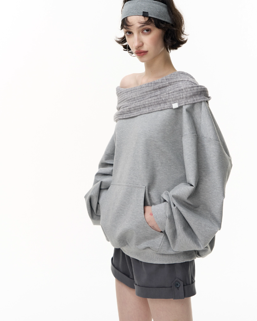 Off Shoulder Massive Sleeve Top Off Shoulder Massive Sleeve Top