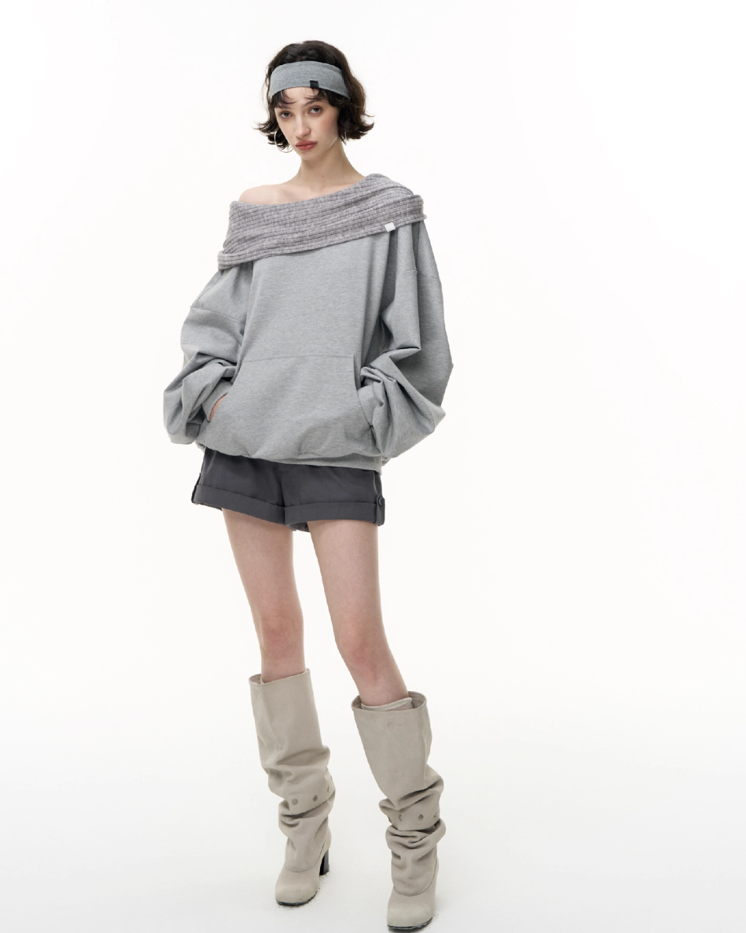 Off Shoulder Massive Sleeve Top Off Shoulder Massive Sleeve Top