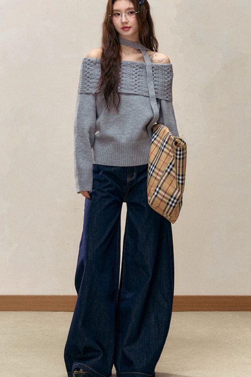 Off-Shoulder Tops / Wide Pants / Flared Long Skirts