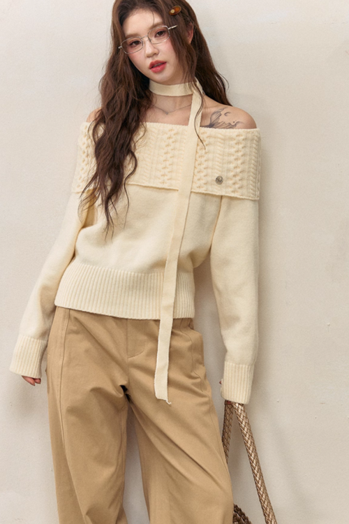 Off-Shoulder Tops / Wide Pants / Flared Long Skirts