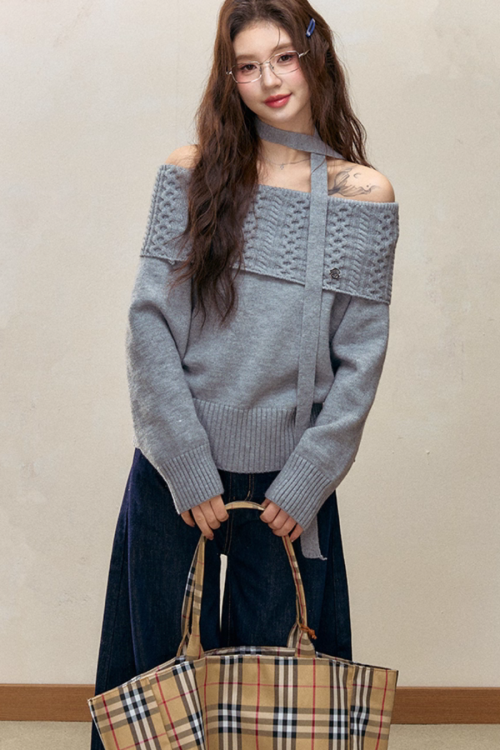 Off-Shoulder Tops / Wide Pants / Flared Long Skirts