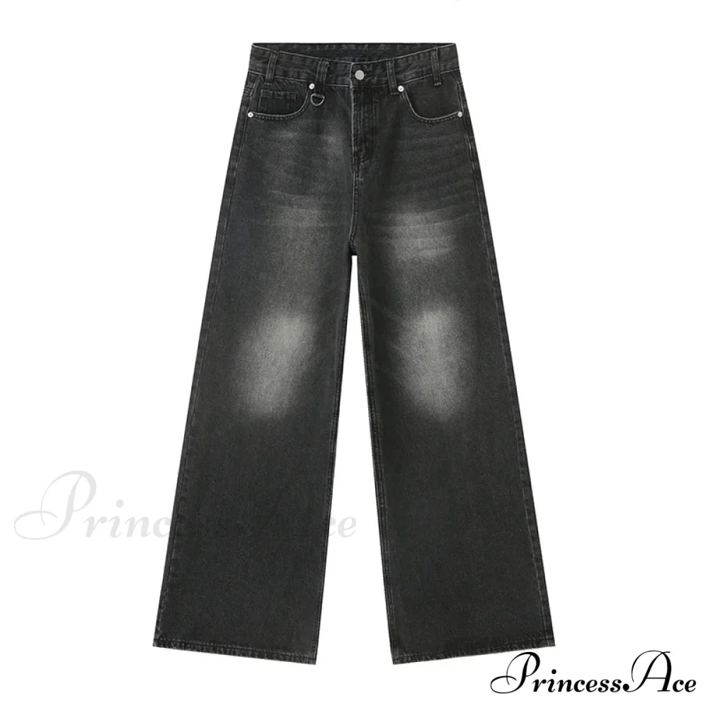 Old Male Pants Summer Blue Washed Denim Casual Menwear Wide Leg Trousers 2024 New Fashion Jeans Old Male Pants Summer Blue Washed Denim Casual Menwear Wide Leg Trousers 2024 New Fashion Jeans