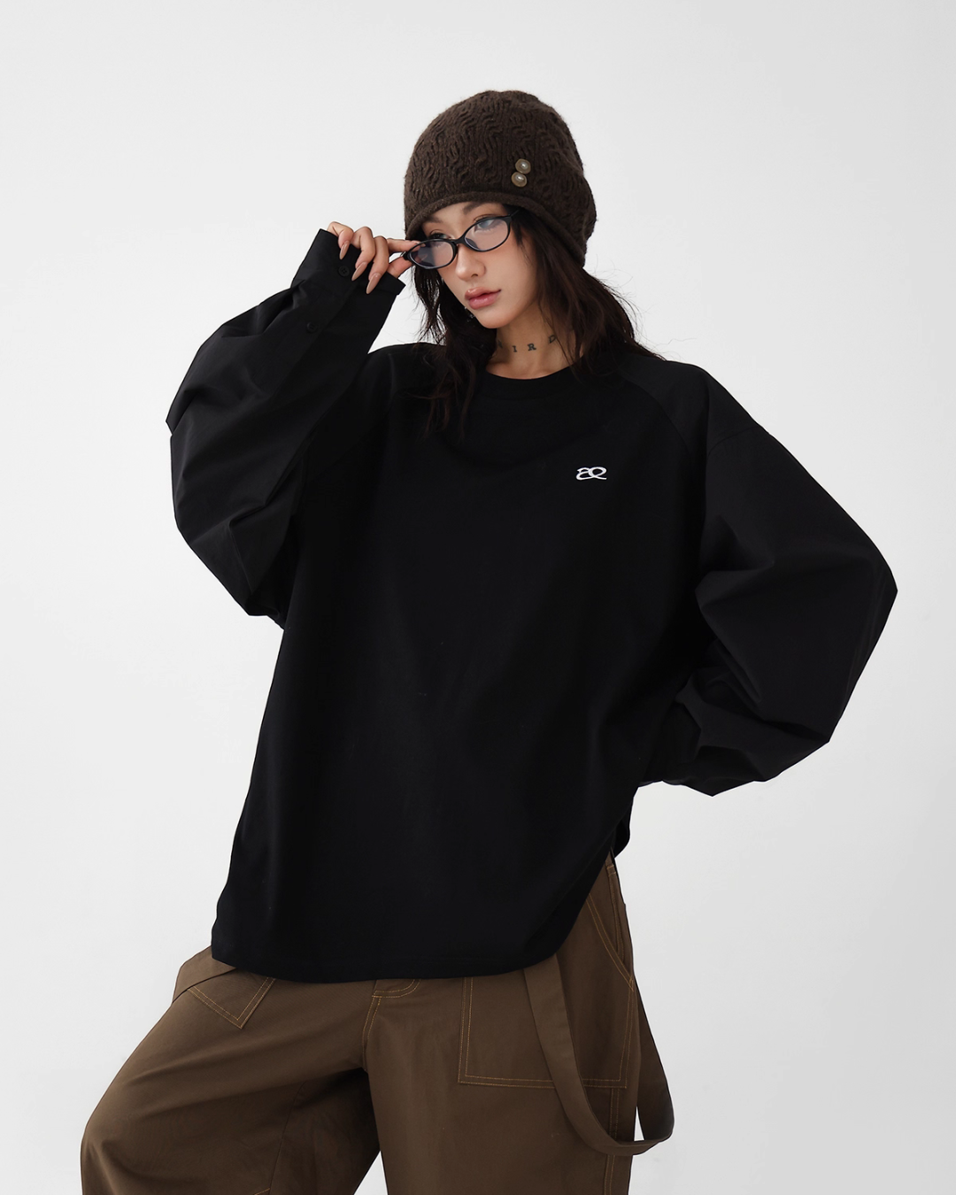 One Point Logo Big Silhouette T-Shirt One Point Logo Big Silhouette T-Shirt