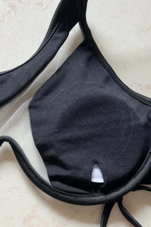 One-Shoulder Bikini Set