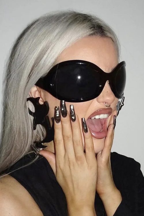 Oval Oversized Sunglasses