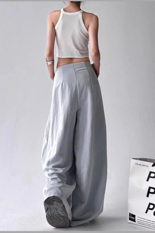 Overlay Wide Leg Pants
