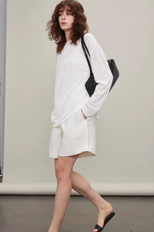Oversized Batwing Sleeve T-Shirt