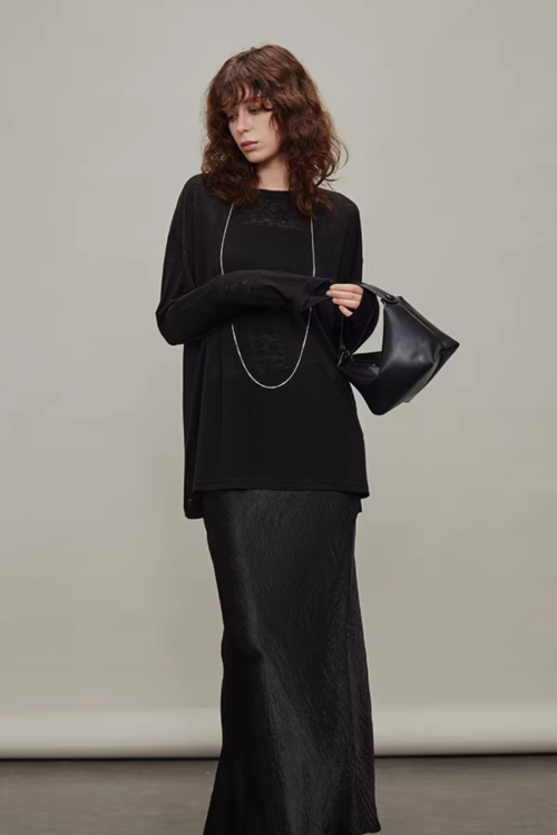 Oversized Batwing Sleeve T-Shirt