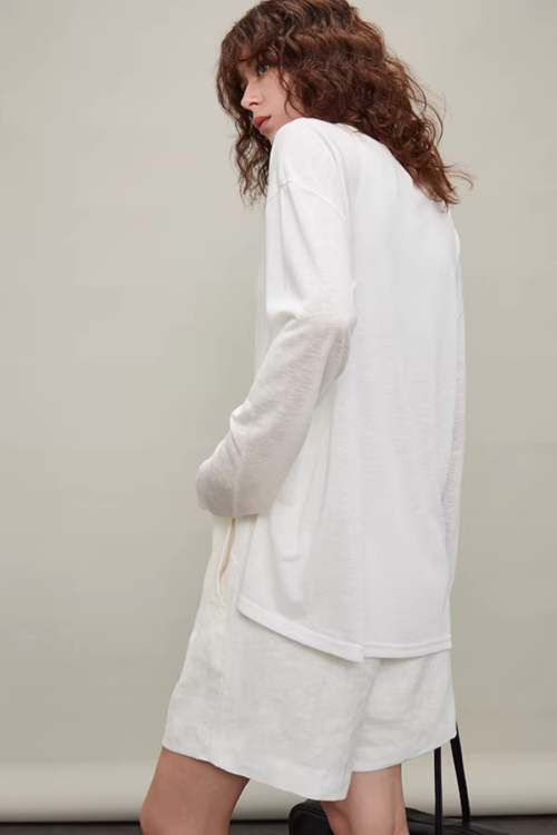 Oversized Batwing Sleeve T-Shirt