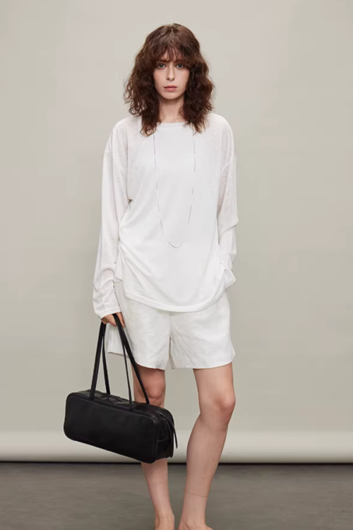 Oversized Batwing Sleeve T-Shirt