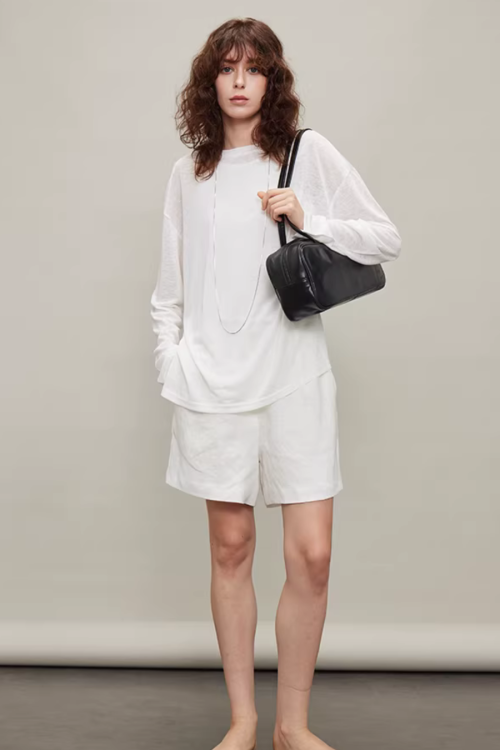 Oversized Batwing Sleeve T-Shirt