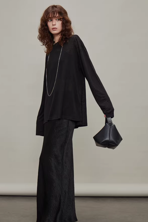 Oversized Batwing Sleeve T-Shirt