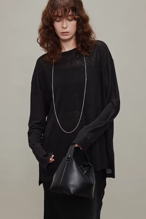Oversized Batwing Sleeve T-Shirt