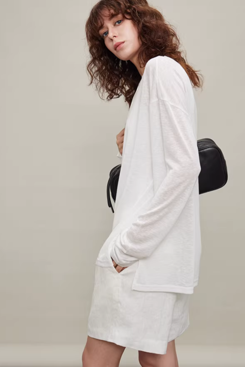 Oversized Batwing Sleeve T-Shirt