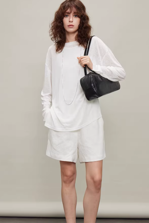Oversized Batwing Sleeve T-Shirt
