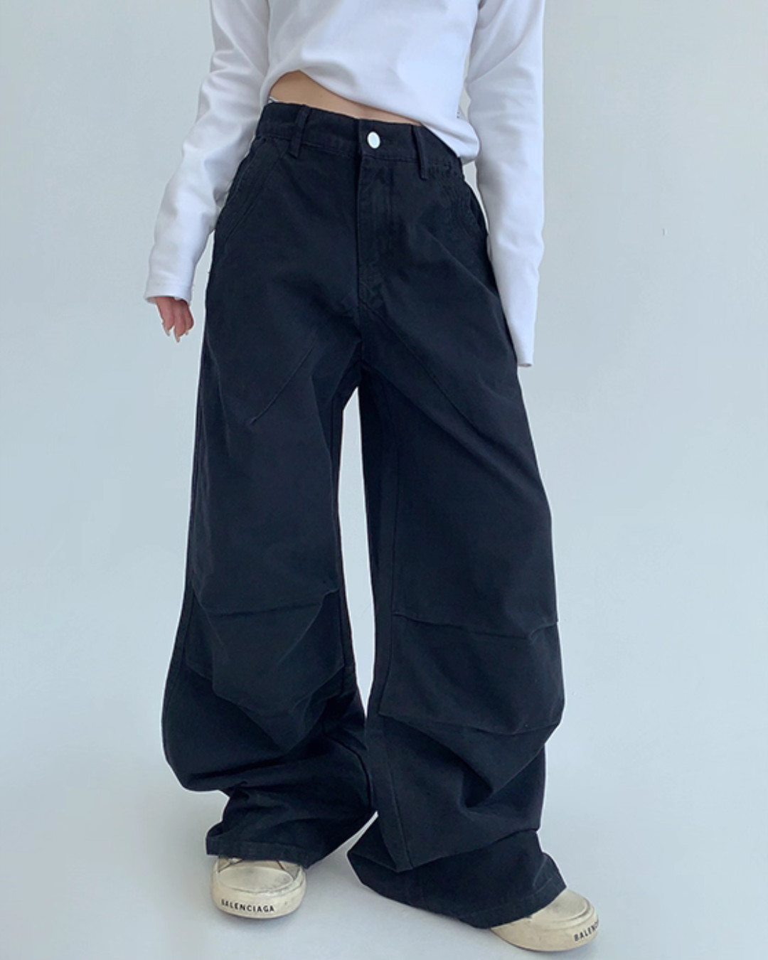 Oversized Denim Cargo Pants Oversized Denim Cargo Pants