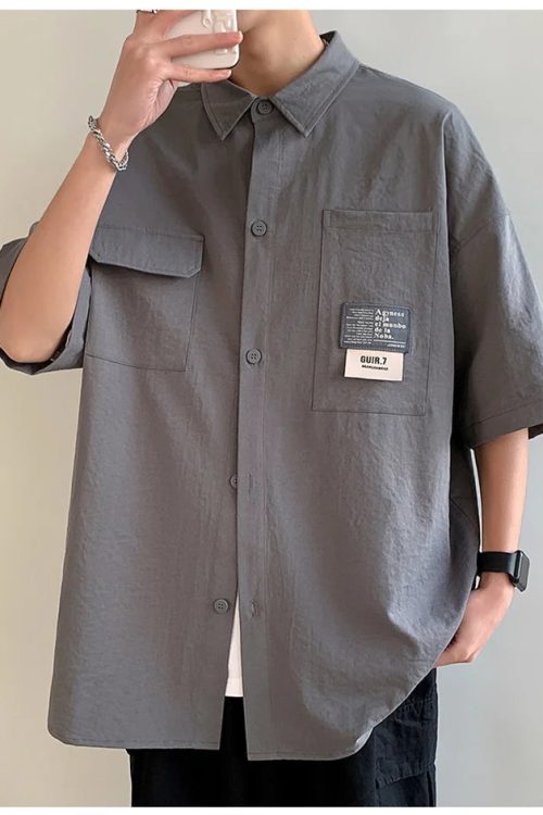 Oversized Short Sleeve Shirt