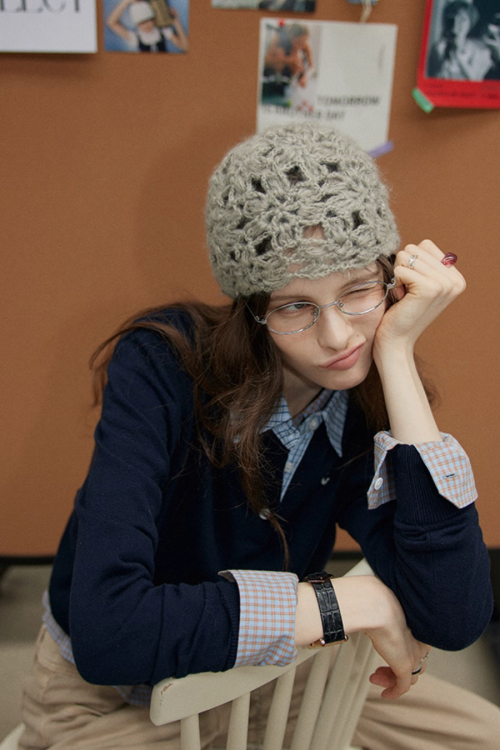 Paid Collar Long Sleeve Shirt