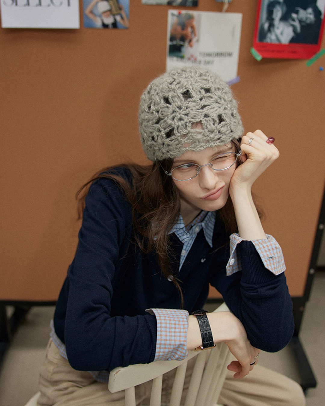 Paid Collar Long Sleeve Shirt Paid Collar Long Sleeve Shirt