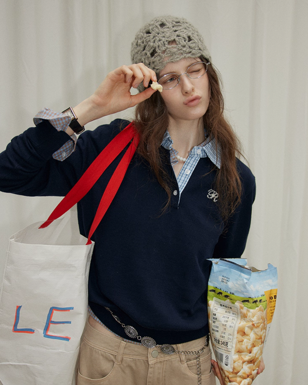 Paid Collar Long Sleeve Shirt Paid Collar Long Sleeve Shirt