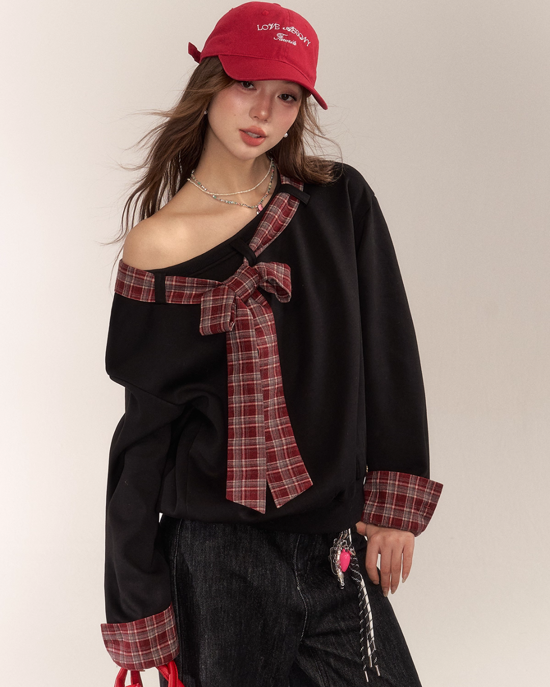 Paid Ribbon One-Shoulder Top Paid Ribbon One-Shoulder Top