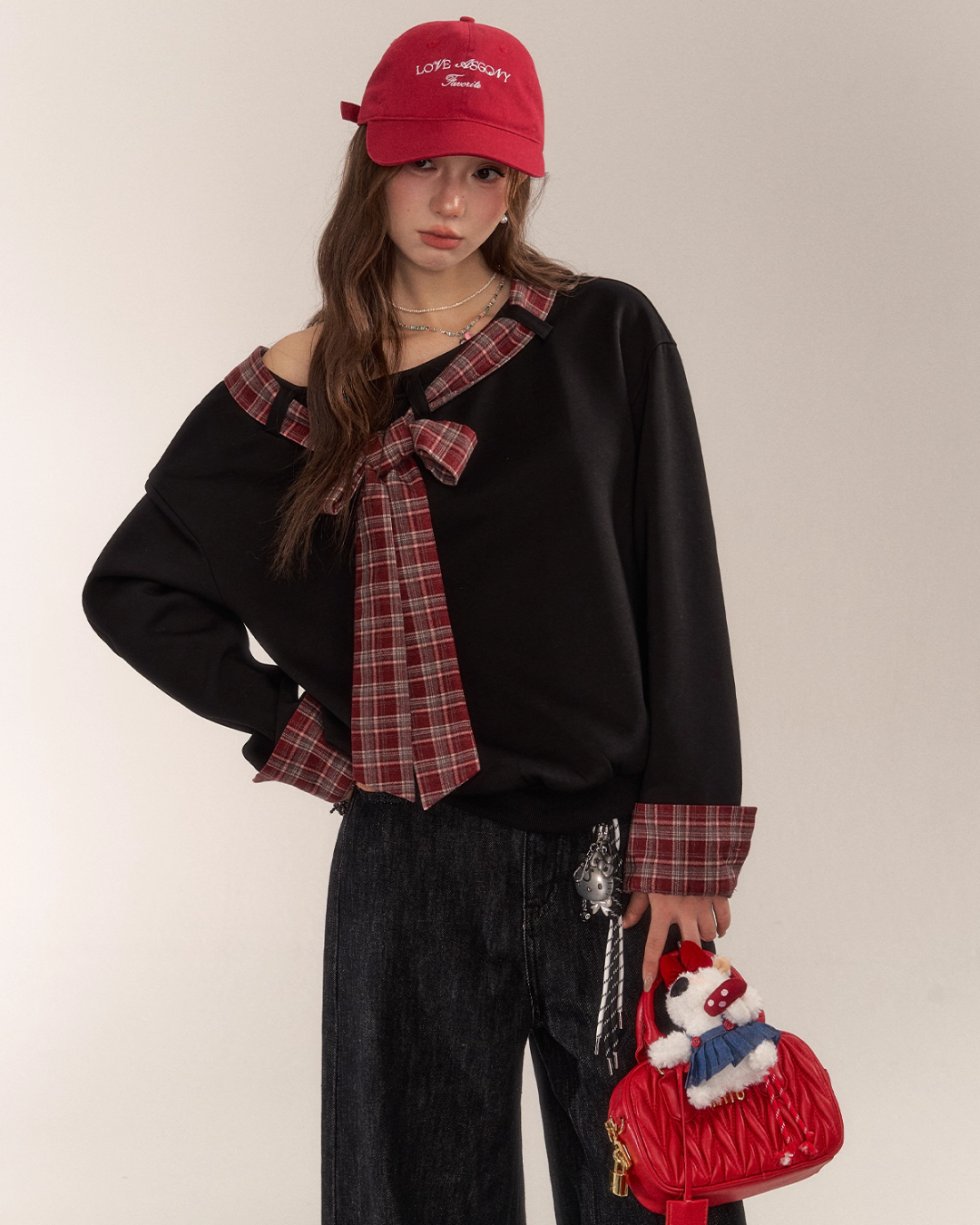 Paid Ribbon One-Shoulder Top Paid Ribbon One-Shoulder Top