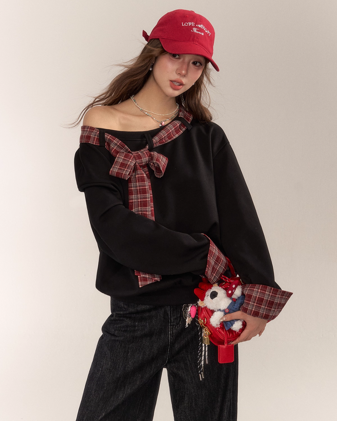 Paid Ribbon One-Shoulder Top Paid Ribbon One-Shoulder Top