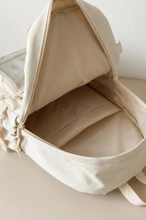 Pastel Ita Backpack with Clear Window for Pin Display