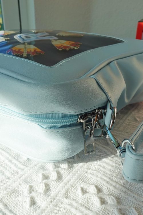 Pastel Kawaii Convertible Ita Bag with Clear Window for Plushies and Pins