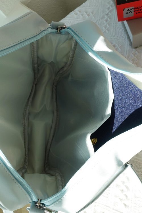 Pastel Kawaii Convertible Ita Bag with Clear Window for Plushies and Pins