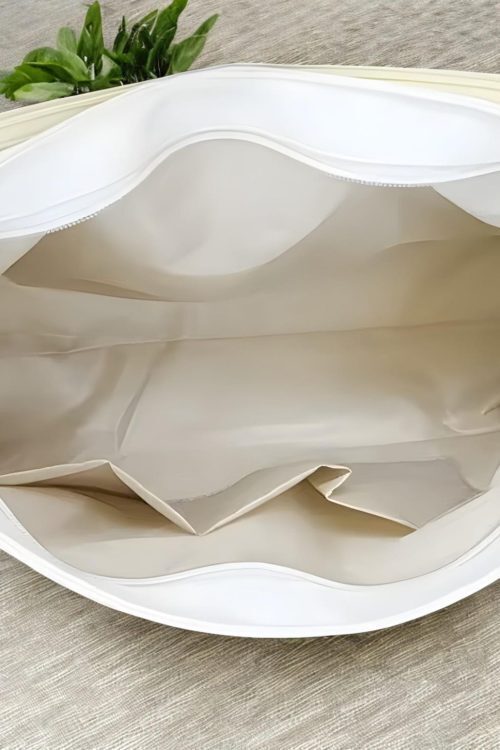 Pastel Kawaii Ita Tote Bag with Clear Window for Pin Display