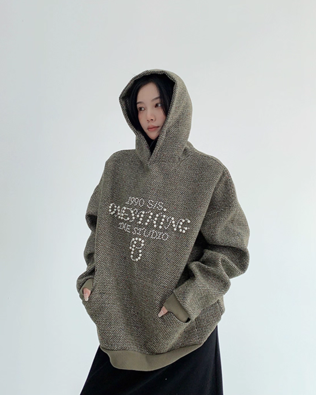 Pearl Logo Loose Hoodie Pearl Logo Loose Hoodie