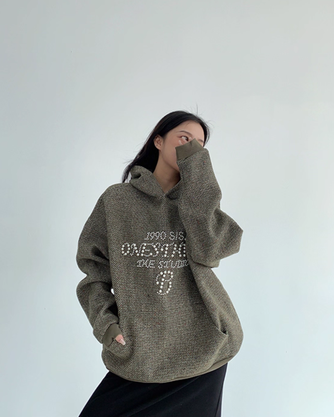 Pearl Logo Loose Hoodie Pearl Logo Loose Hoodie