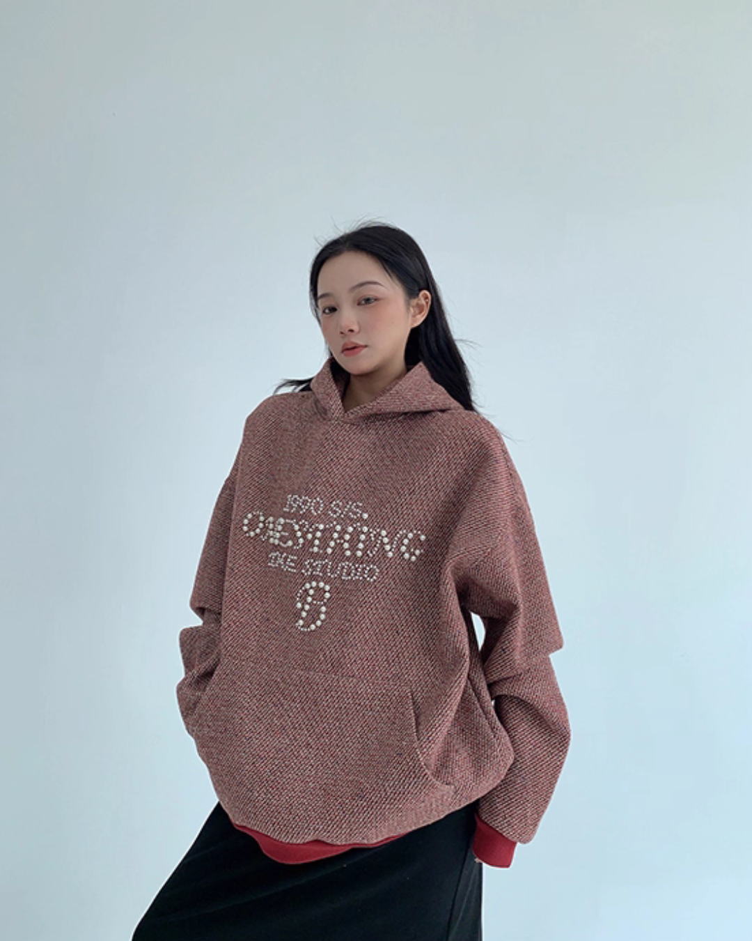 Pearl Logo Loose Hoodie Pearl Logo Loose Hoodie