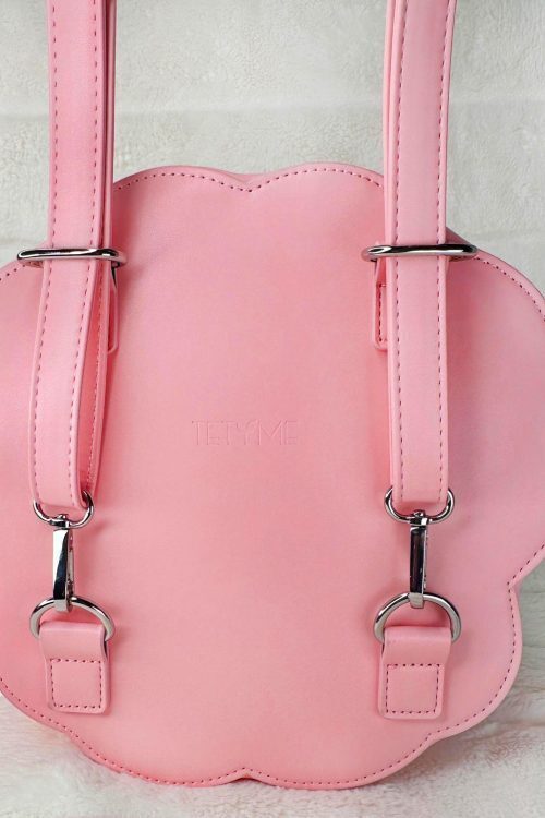 Pink Ita Bag with Clear Window for Pin Display