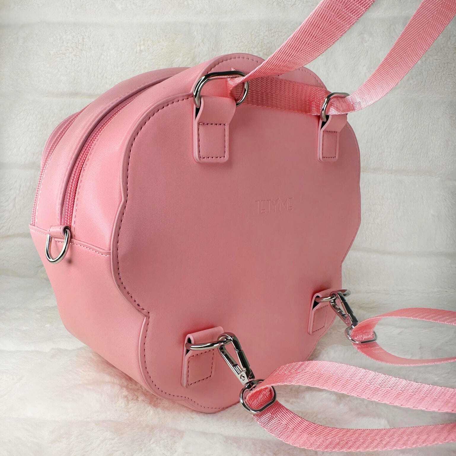 Pink Ita Bag with Clear Window for Pin Display Pink Ita Bag with Clear Window for Pin Display