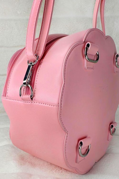 Pink Ita Bag with Clear Window for Pin Display