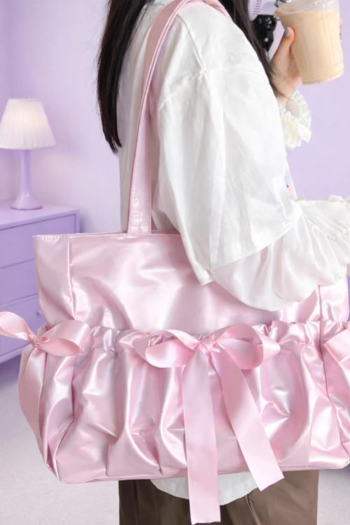 Pink Ita Crossbody Bag for Pin Display