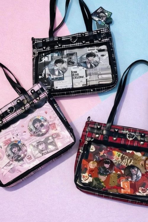 Pink Ita Tote Bag for Pin Display