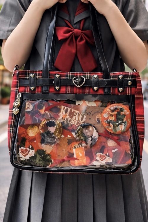 Pink Ita Tote Bag for Pin Display