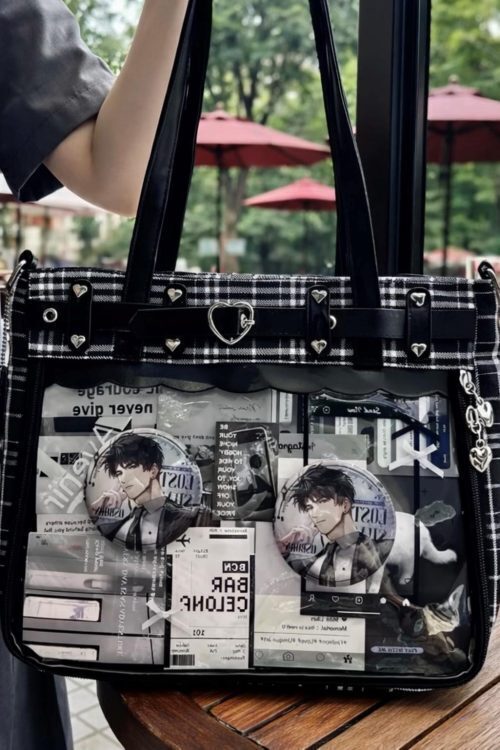 Pink Ita Tote Bag for Pin Display