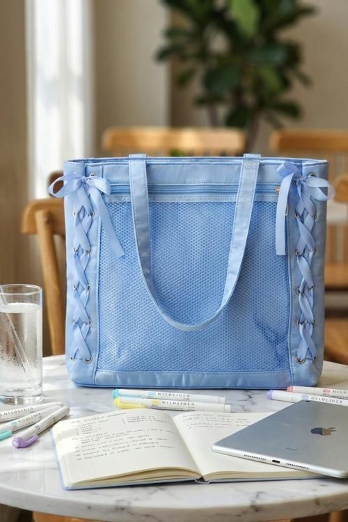 Pink Kawaii Convertible Ita Bag for Pin Display