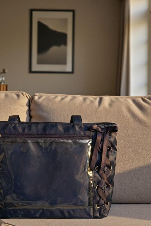 Pink Kawaii Convertible Ita Bag for Pin Display