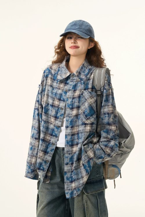 Plaid Long Sleeve Shirt